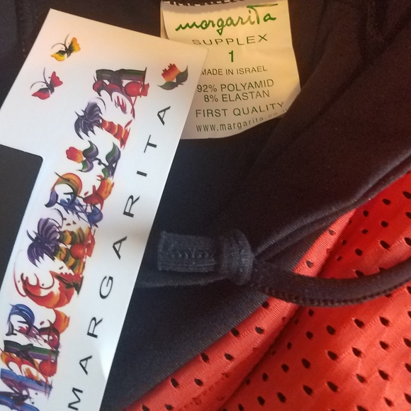 MARGERITA Orange Mesh Pants - Size 1 (NWT) - Picture 2 of 8